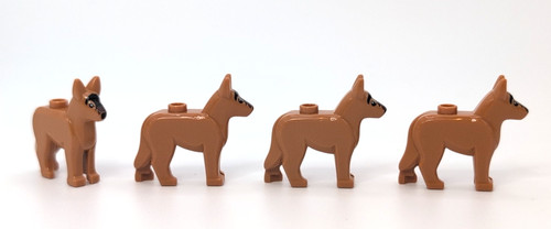 Lego german shepard alsatian - lego,