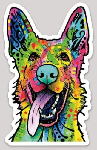 German shepherd bumper - german,